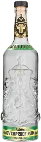 Jamaican Lion Overproof White Rum 750ml