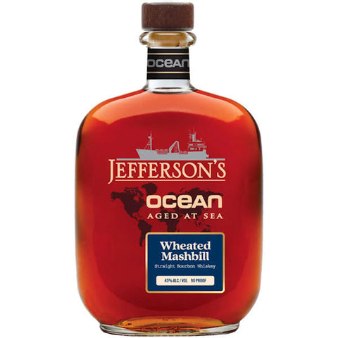 Jefferson's Ocean Aged at Sea Wheated Mashbill Straight Bourbon Whiskey 750ml