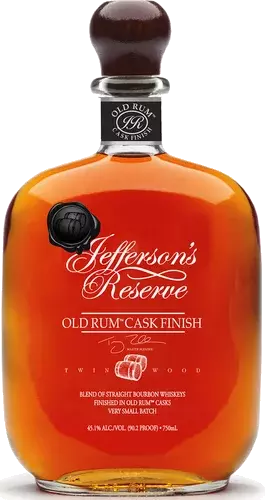Jefferson's Reserve Old Rum Cask Finish Straight Bourbon Whiskey 750ml