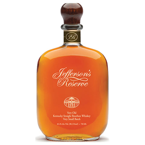 Jefferson's Reserve Very Old Small Batch Kentucky Straight Bourbon Whiskey 750ml