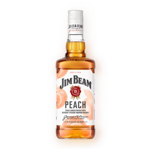 Jim Beam Peach Whiskey Liqueur 750ml