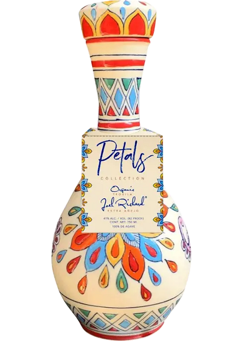 Joel Richard Petals Collection Organic Ceramic Extra Anejo Tequila 750ml