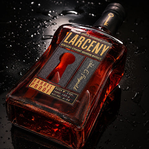 John E. Fitzgerald Larceny Barrel Proof C921  Kentucky Straight Very Small Batch Bourbon Whiskey 750ml
