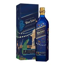 Johnnie Walker x Rahul Mishra Blue Label Diwali Limited Edition Blended Scotch Whisky 750ml