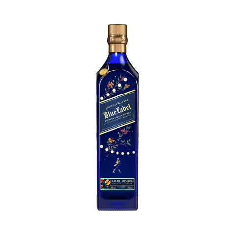 Johnnie Walker x Rahul Mishra Blue Label Diwali Limited Edition Blended Scotch Whisky 750ml
