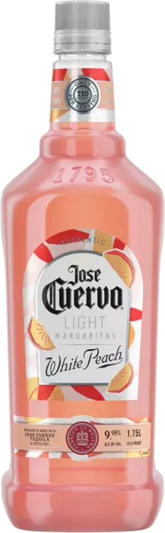 Jose Cuervo Authentic White Peach Light Margaritas 1.75Lt