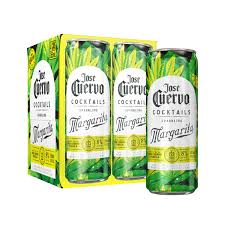 Jose Cuervo Sparkling Margarita Cocktail 355ml Can 4-Pack