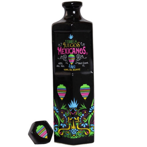 Juegos Mexicanos Anejo Tequila 1Lt