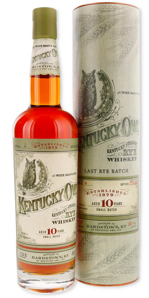 Kentucky Owl Batch #4 Straight Rye Whiskey 750ml