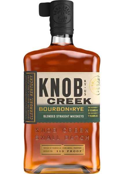Knob Creek Bourbon x Rye Blended Straight Whiskeys 750ml