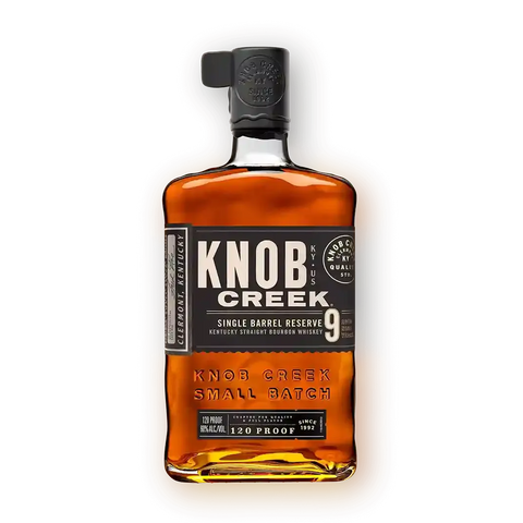 Knob Creek Single Barrel Reserve 9 Year Old Straight Bourbon Whiskey 750ml