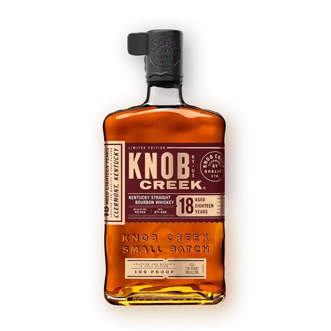 Knob Creek Small Batch Limited Edition 18 Year Old Straight Bourbon Whiskey 750ml