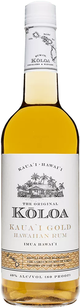 Koloa Kaua'i Gold Hawaiian Rum 750ml