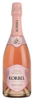 Korbel Cellars California Champagne Brut Rose 750ml