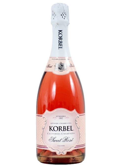 Korbel Cellars California Champagne Sweet Rose 750ml