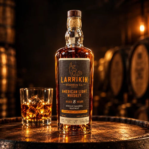 Larrikin 8 Year Old Single Barrel Hazmat American Light Whiskey 750ml