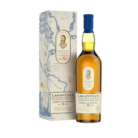 Lagavulin Offerman Edition Carribean Rum Cask Finish 11 Year Old Single Malt Scotch Whisky 750ml