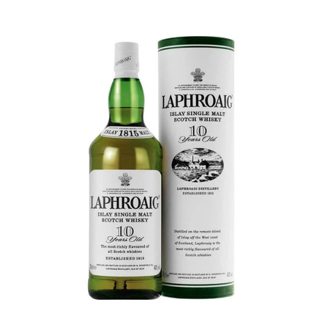 Laphroaig 10 Year Old Single Malt Scotch Whisky 750ml
