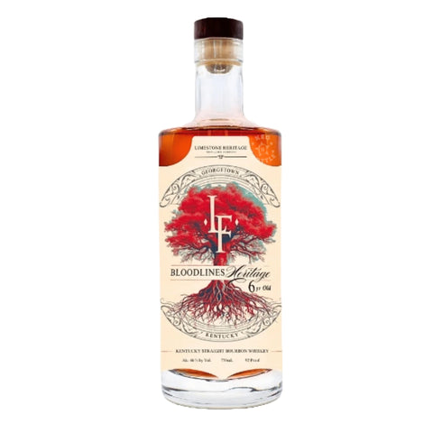 Limestone Farms Heritage Bloodlines Collection 6 Years Old Straight Bourbon Whiskey 750ml