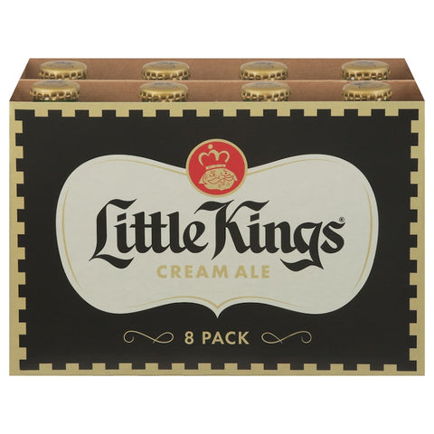 Little Kings Original Cream Ale Beer 7-Oz Bottle 8-Pack