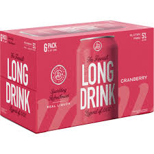 Long Drink Co. The Finnish Long Drink Cranberry Cocktail 6-Pack Can
