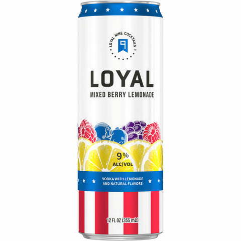 Loyal Nine Mixed Berry Lemonade Cocktail 355ml