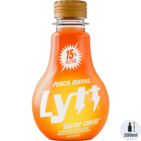 LYTT Electric Coolers Peach Mango 200ml
