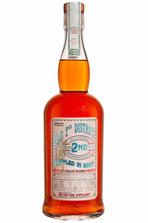 MB Roland Old 2nd District Bottled In Bond Kentucky Straight Bourbon Whiskey 750ml