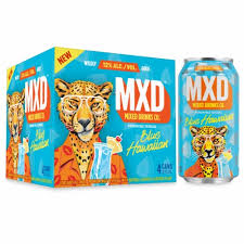 MXD Cocktail Co. Blue Hawaiian 4-Pack Can