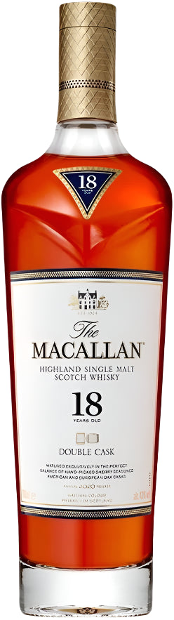 Macallan Double Cask 18 Year Old Single Malt Scotch Whisky 750ml