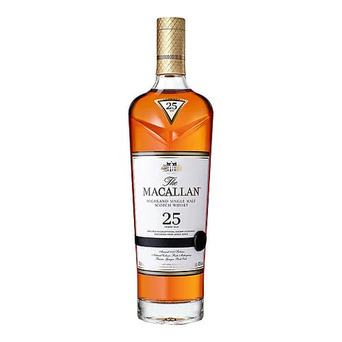 Macallan Sherry Oak 25 Year Old Single Malt Scotch Whisky 750ml