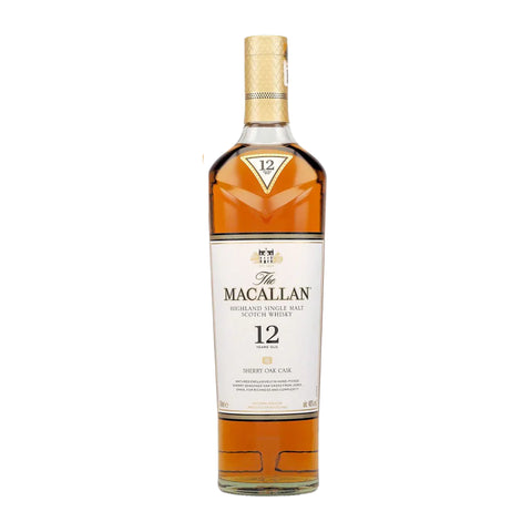 Macallan Sherry Oak Cask 12 Year Old Single Malt Scotch Whisky 750ml