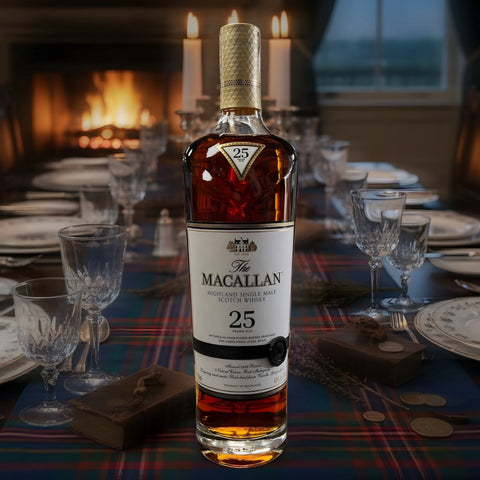 Macallan Sherry Oak 25 Year Old Single Malt Scotch Whisky 750ml