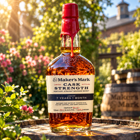 Maker's Mark Cask Strength Batch 26-01 7 Year Old Kentucky Straight Bourbon Whisky 750ml