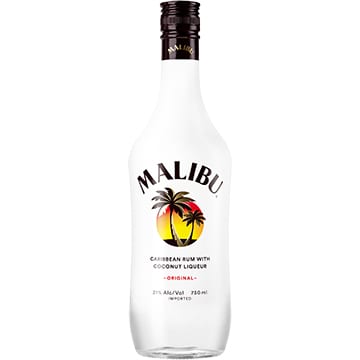 Malibu Barbados Rum with Coconut Flavor 750ml