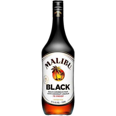 Malibu Black Rum Liqueur 750ml