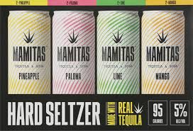 Mamitas Tequila & Soda Hard Seltzer Variety 8-Pack Can