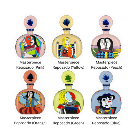 Azulejos Masterpiece Reposado Tequila Bundle 750ml 6-Pack
