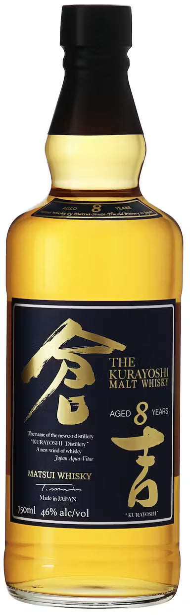 Matsui Shuzo The Kurayoshi 8 Year Old Pure Malt Whisky 750ml