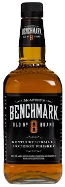 McAfee's Benchmark Old No. 8 Brand Kentucky Straight Bourbon Whiskey 750ml 1.75Lt