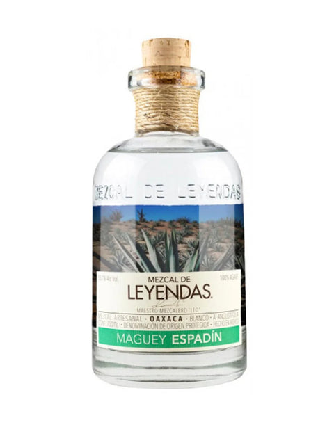 Mezcal de Leyendas Maguey Espadin Mezcal Artesanal Blanco 750ml