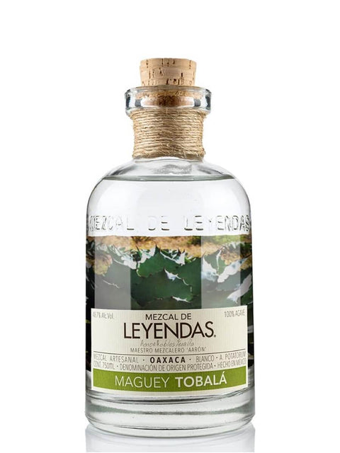 Mezcal de Leyendas Maguey Tobala Mezcal Artesanal Blanco 750ml