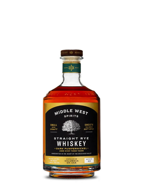 Middle West Spirits Dark Pumpernickel Straight Rye Whiskey 750ml