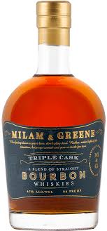Milam & Greene Triple Cask Straight Bourbon Whiskey 750ml