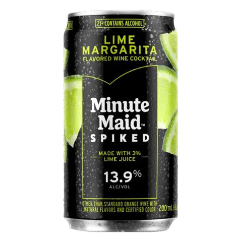 Minute Maid Spiked Lime Margarita Flavored Wine Cocktail 200ml