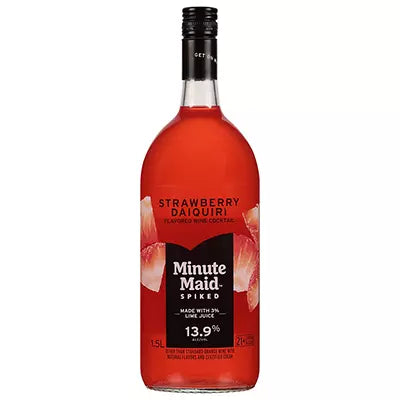 Minute Maid Spiked Strawberry Daiquiri Flavored Wine Cocktail 1.75Lt