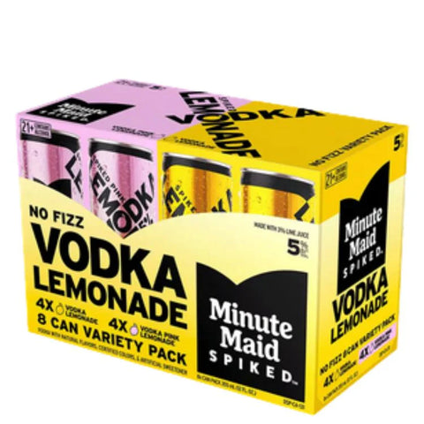Minute Maid Spiked Vodka Lemonade Variety Cocktail 8-Pack Can