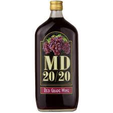 Mogen David MD 20/20 Red Grape Fortified Wine 750ml