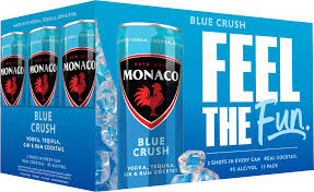 Monaco Blue Crush Cocktail 355ml 12-Pack