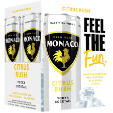 Monaco Citrus Rush Cocktail 4-Pack